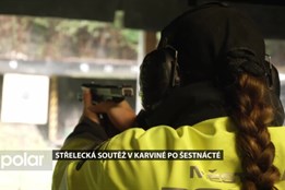 Městská policie Karviná po šestnácté pořádala střeleckou soutěž pro další policisty z jiných měst