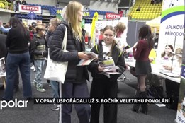V Opavě proběhl už pátý ročník veletrhu povolání. Představilo se na něm přes 100 vystavovatelů
