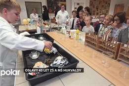 Hukvaldská základní škola oslavila 45 let v nové budově