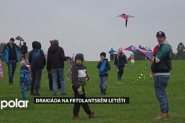 Na frýdlantském letišti se konala drakiáda s dětskými soutěžemi