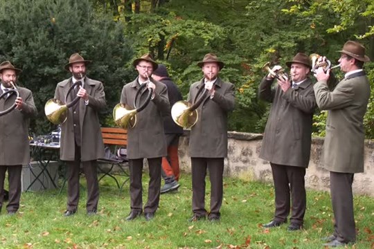 Na hradě Valdštejn proběhly oslavy myslivosti