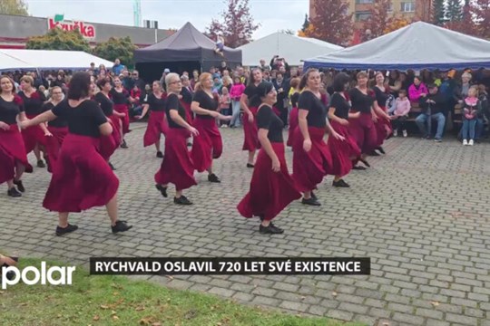 V Rychvaldě si lidé na dvoudenních slavnostech připomněli 720 let existence města