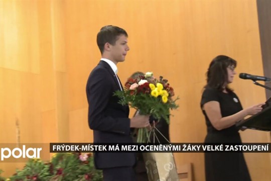 MS kraj oceňoval nejlepší studenty, uspěli i žáci z Frýdku-Místku