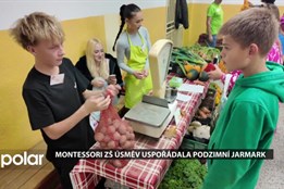 Žáci z havířovské Montessori školy mají svou farmu, úrodu nabízeli na jarmarku