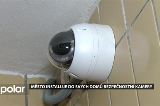 Městské byty ve Frýdku-Místku hlídají bezpečnostní kamery