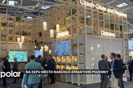 Ostrava se prezentovala na veletrhu EXPO. Nabízela i atraktivní pozemky v centru
