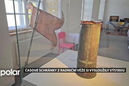 Časové schránky z fulnecké radniční věže si vysloužily vlastní výstavu, k vidění bude do konce roku
