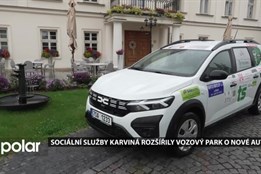 Sociální služby Karviná rozšířily vozový park o nový automobil, který bude sloužit klientům