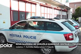 Nová služebna MP sdružila kamerové centrum a prevenci. Do Hrabůvky přináší větší pocit bezpečí