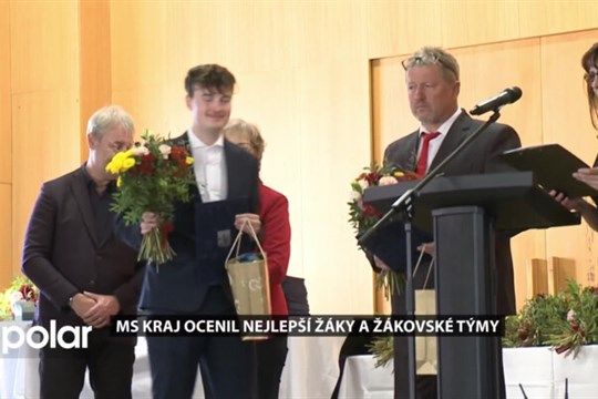 Úspěšní středoškoláci získali ocenění MS kraje