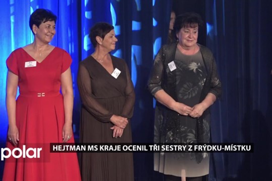 Tři zdravotní sestry z Nemocnice Frýdek-Místek obdržely krajské ocenění