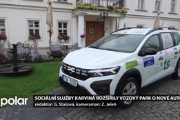 Nový vůz Sociálních služeb Karviná byl získán díky sbírce a pomůže klientům