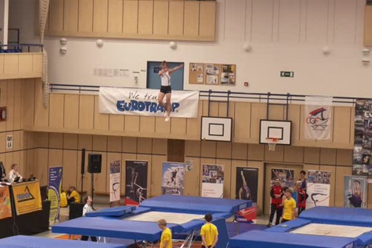 Jablonec hostí mezinárodní závod ve skocích na trampolíně
