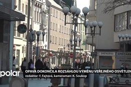 Opava vyměnila sodíkové lampy za nová LED svítidla. Šetří energii a snižují světelný smog