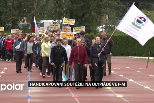 Handicapovaní soutěžili na olympiádě ve Frýdku-Místku
