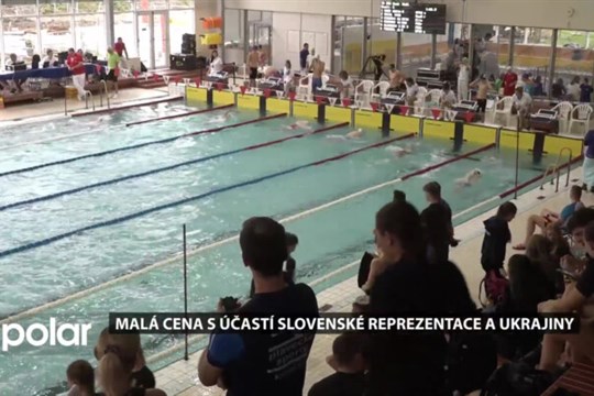 Malá cena s plaveckou účastí slovenské reprezentace a Ukrajiny