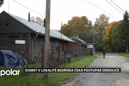 Postupná demolice letitých finských domků v osadě Bedřiška začne ještě letos. Jsou ve špatném stavu