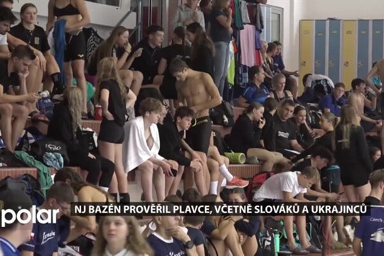 Novojičínský bazén prověřil plavce, včetně Slováků a Ukrajinců
