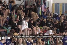 Novojičínský bazén prověřil plavce, včetně Slováků a Ukrajinců