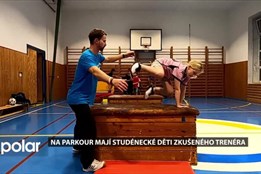 Na parkour mají studénecké děti zkušeného trenéra
