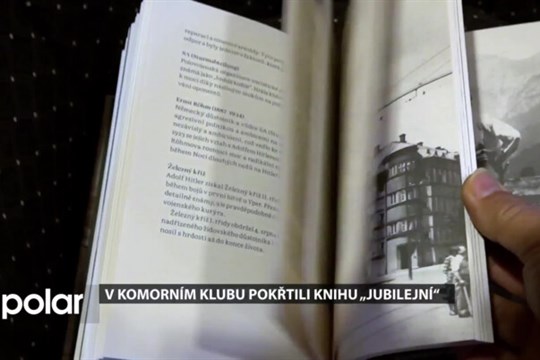 V Komorním klubu ostravské historické kolonie pokřtili knihu „Jubilejní“