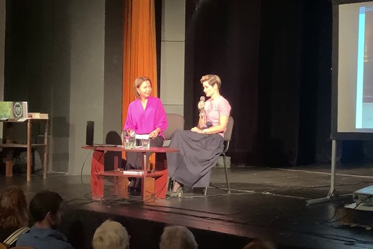 Vsetínská knihovna uspořádala besedu s farářkou Martinou Viktorií Kopeckou