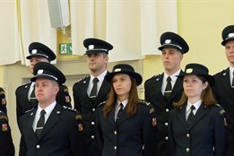 Hasiči si převzali ocenění za svou odvahu a nasazení 