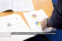 Studénka dostala data z ankety, kterou školáci vyplnili v Revolution train