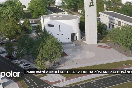 Okolí kostela Sv. Ducha v Ostravě-Zábřehu čekají změny