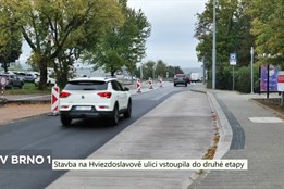 Opravy na Hviezdoslavově ulici ve Slatině vstoupily do druhé etapy