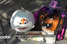 Jarmark na novojičínském náměstí ozdobila výstava dýní