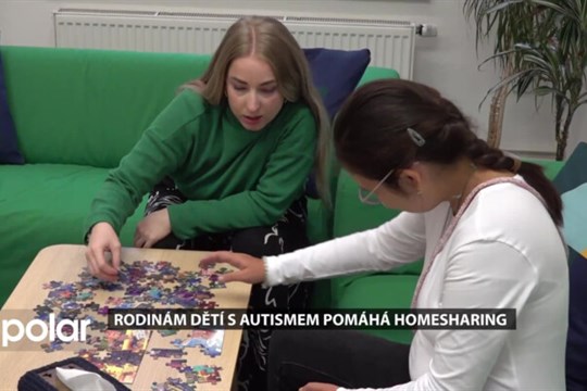 Rodinám dětí s autismem pomáhá služba Homesharing. Díky hostitelům mají volný čas