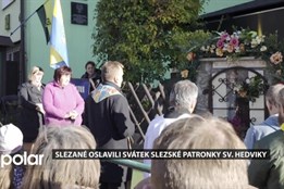 Ve Slezské Ostravě oslavili svátek patronky Slezska sv. Hedviky i 20 let její kaple