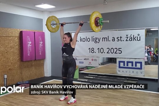 Baník Havířov vychovává nadějné mladé vzpěrače