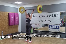 Baník Havířov vychovává nadějné mladé vzpěrače