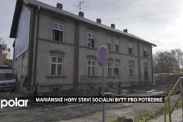 V Ostravě–Mariánských Horách pokračuje rekonstrukce domu v ulici Bendlova 9, bývalého blešáku