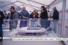 Brno staví nejmodernější multifunkční halu v zemi: T-Mobile ARENU