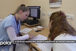 V Nemocnici Karviná-Ráj je Nutriční poradna, kde vám změří tělesné hodnoty a poradí se stravou