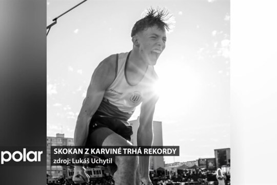 Sportovec z Karviné Lukáš Uchytil trhá rekordy ve skoku o tyči
