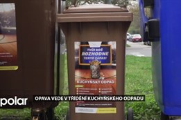 Opava třídí kuchyňský odpad nejlépe v Česku. Jako první překonala hranici 500 tun