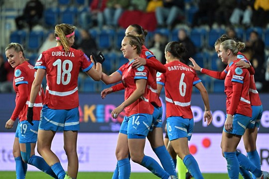 České fotbalistky porazily v Uherském Hradišti Rakousko. Byl to životní zážitek, říká trenérka Klimková
