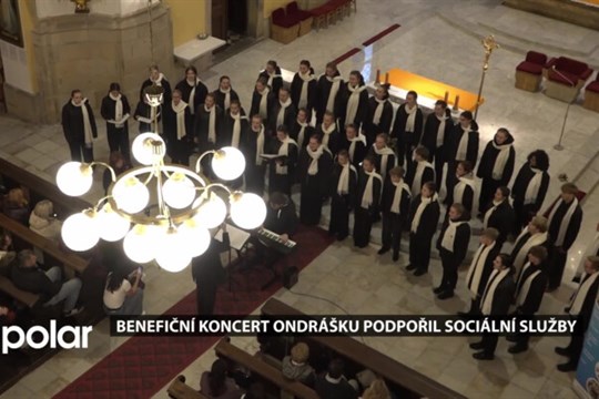 Benefiční koncert Ondrášku ve farním kostele podpořil sociální služby