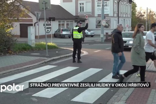 Blíží se Dušičky. Strážníci pohlídají bezbpečnost na hřbitovech