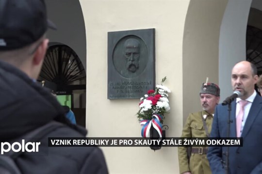 Vznik republiky je pro skauty stále živým odkazem