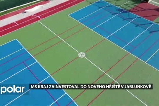 Žáci a obyvatelé Jablunkova mohou využívat nové multifunkční hřiště