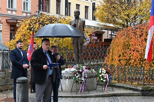 Karlovy Vary si připomněly vznik samostatného Československa