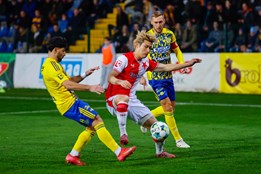 Ševci nezvládli se Slavií závěr, doma prohráli 0:4 a v poháru končí