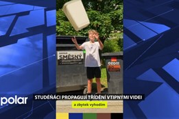 Studéňáci propagují třídění vtipnými videi, zahráli si v nich místní lidé