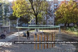 Vítězný projekt Naší Poruby už slouží veřejnosti. Nabízí místo pro sport i odpočinek