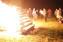 Na Hoře svatého Antonínka vzplála Vatra republiky